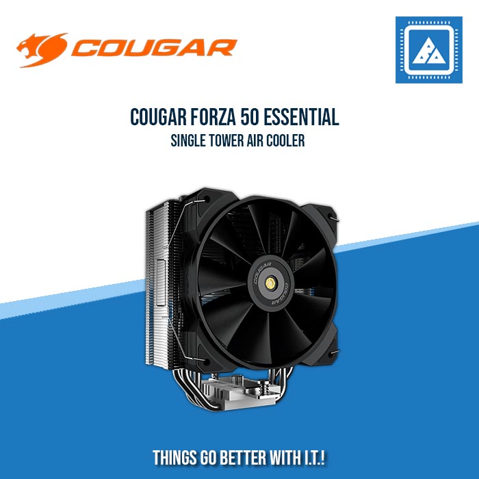 COUGAR FORZA 50 ESSENTIAL SINGLE TOWER AIR COOLER COUGAR FORZA 50 ESSENTIAL SINGLE TOWER AIR COOLER